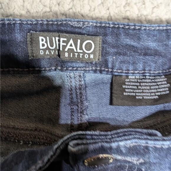 Buffalo David Bitton Jeans 10/30 Blue Alyssa High Rise Straight Leg Stretch - Picture 2 of 9